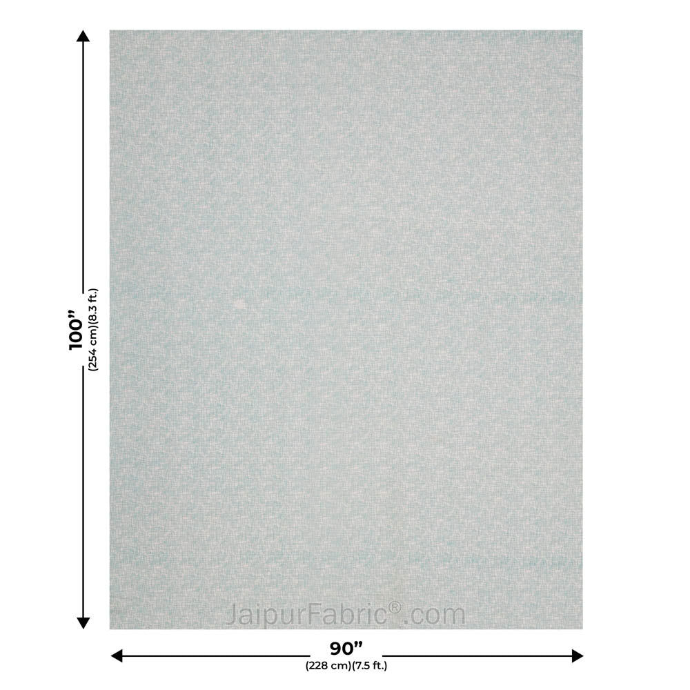 The Illusion Blueish Double Bed Dohar Blanketq